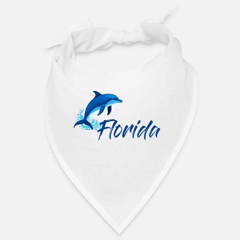 Dolphin Florida Vacation Bandana
