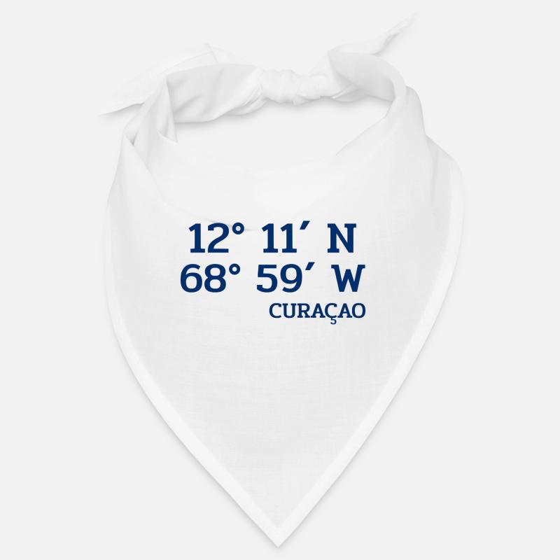 Curacao Coordinates - Coordinates - Caribbean Bandana