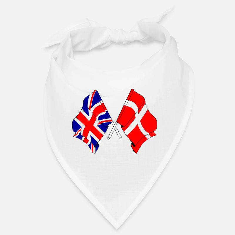 Drapeau de l’Angleterre, drapeau du Danemark Bandana