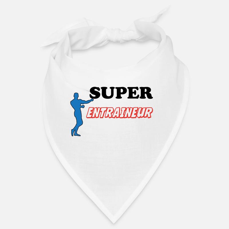 SUPER TRAINER - Bandana - Weiß