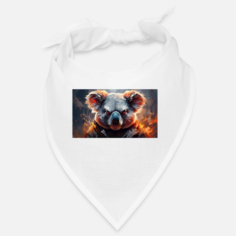 Cute grumpy grouchy animals - Koala Bandana