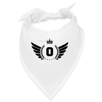 wappen O - Bandana - Weiß - Vorne