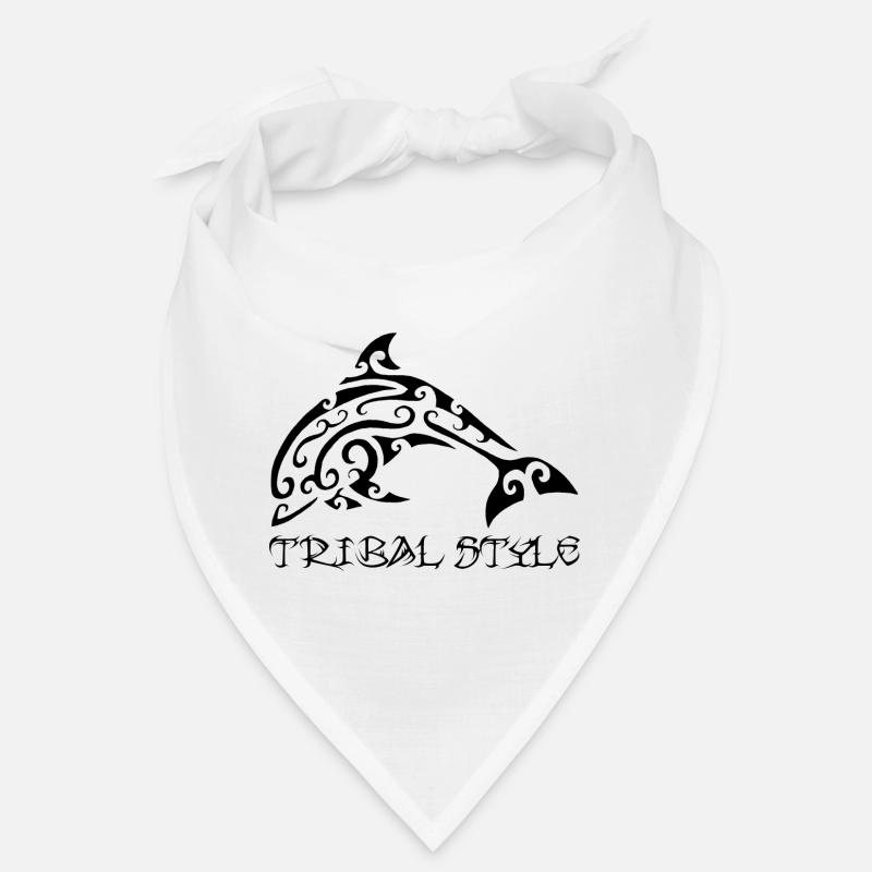 Polynesischer schwarzer Delfin Bandana