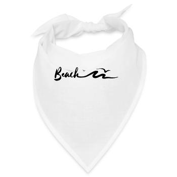 Beach Lifestyle - Bandana - Weiß - Vorne