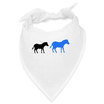pferd pony 2 - Bandana - Weiß - Vorne