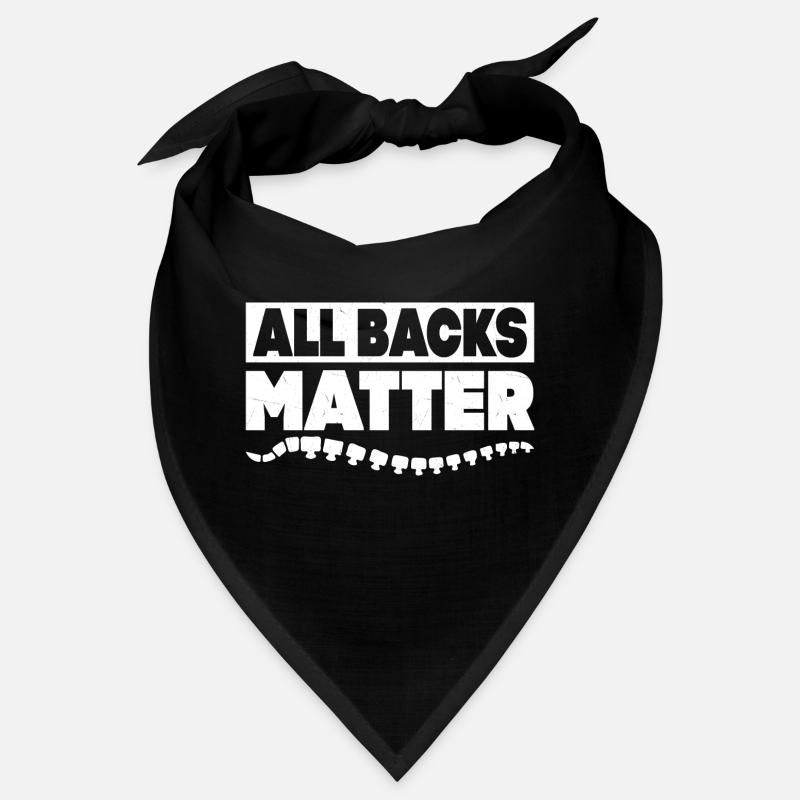 All Backs Matter Physical Therapist Chiropractor Bandana