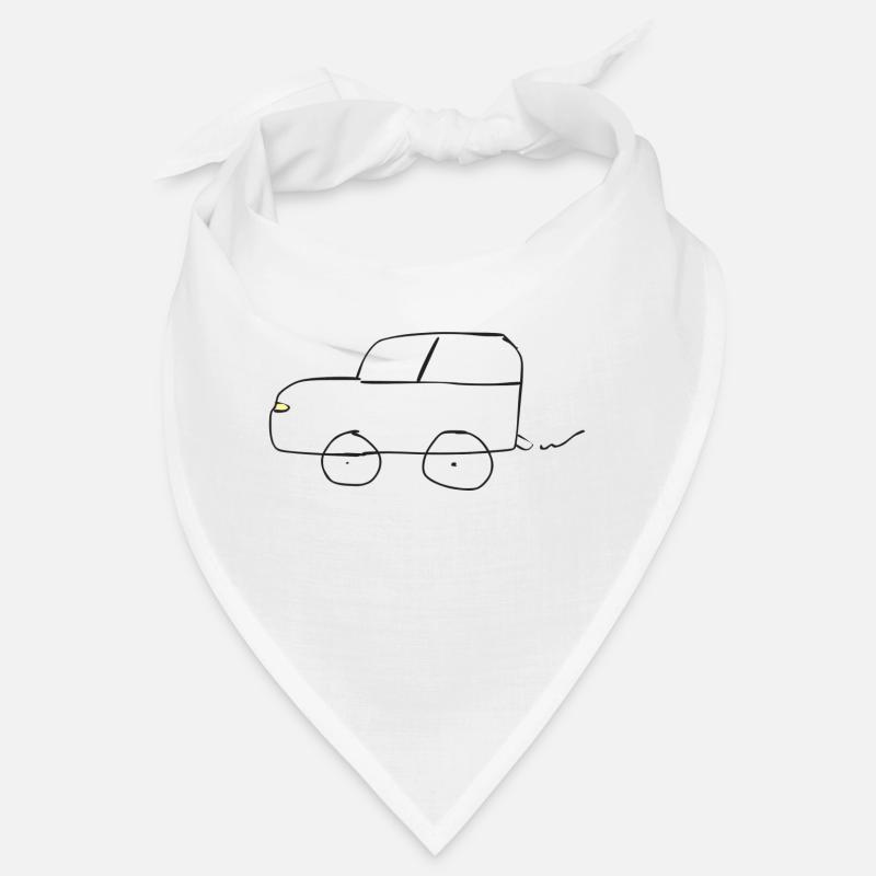 Gezeichnetes Auto Bandana