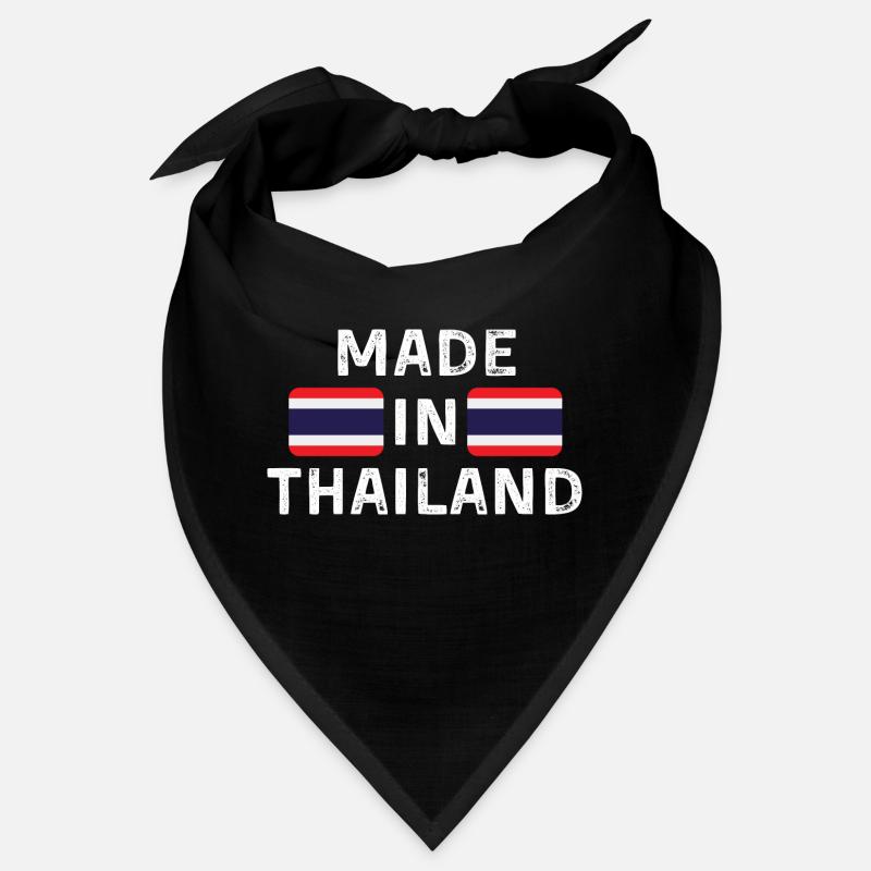 Fabriqué en Thaïlande - Drapeau thaïlandais Bandana