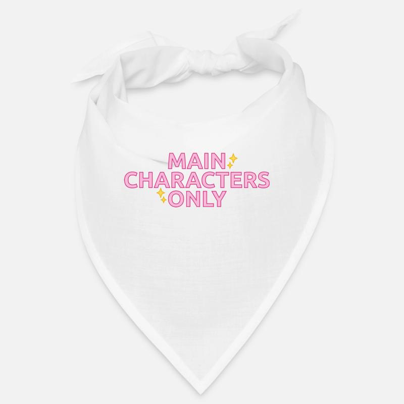 Main Characters Only statement design Bandana