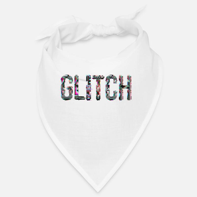 Glitch Computer PC Electronics Gaming Media Art Bandana