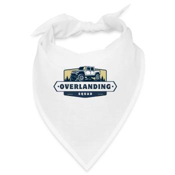 4x4 Overlanding-Trupp - Bandana - Weiß - Vorne