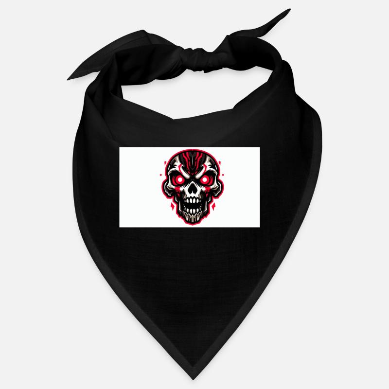 Animierter Schädel Bandana