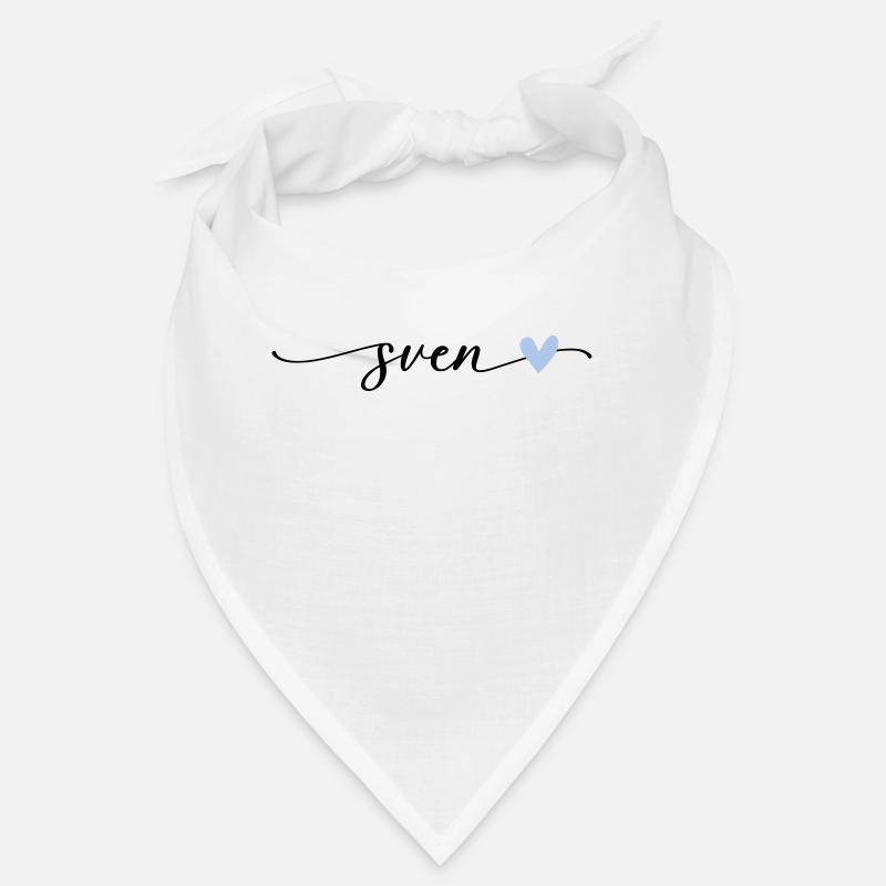 Sven Name Calligraphy Font Bandana