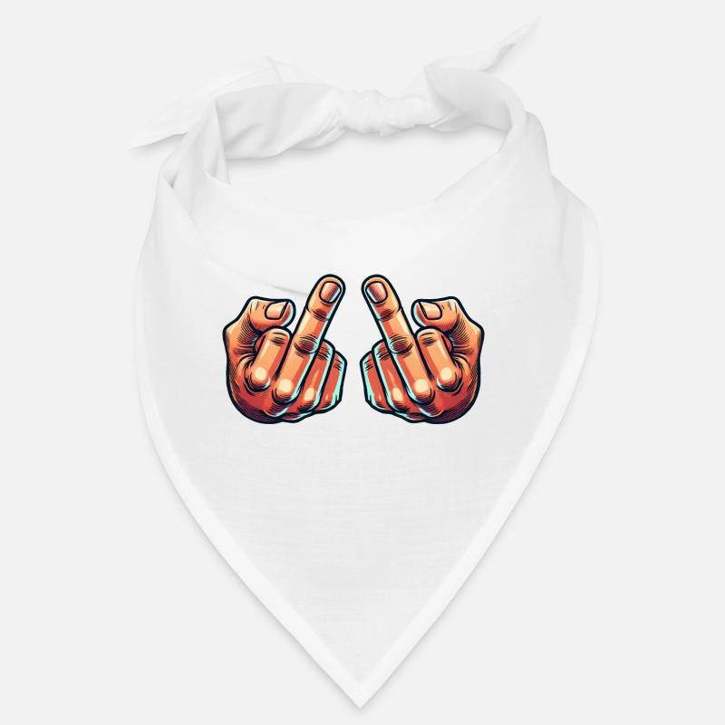 mittelfinger 2 Bandana