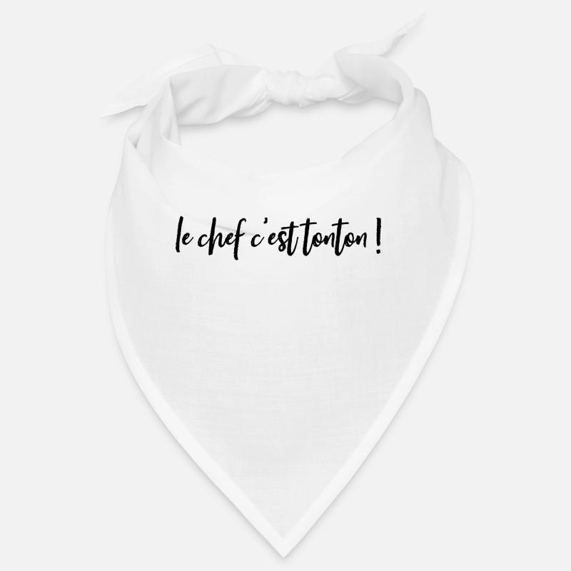 Personalized 🍴 apron The chef is UNCLE! Bandana