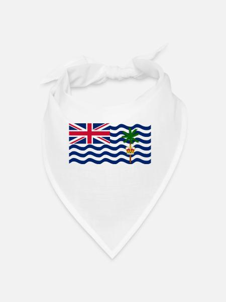 British Indian Ocean Territory - Bandana - white