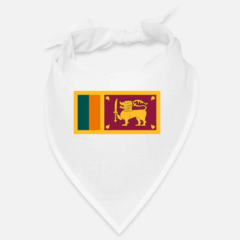 Sri Lanka - Bandana - blanc