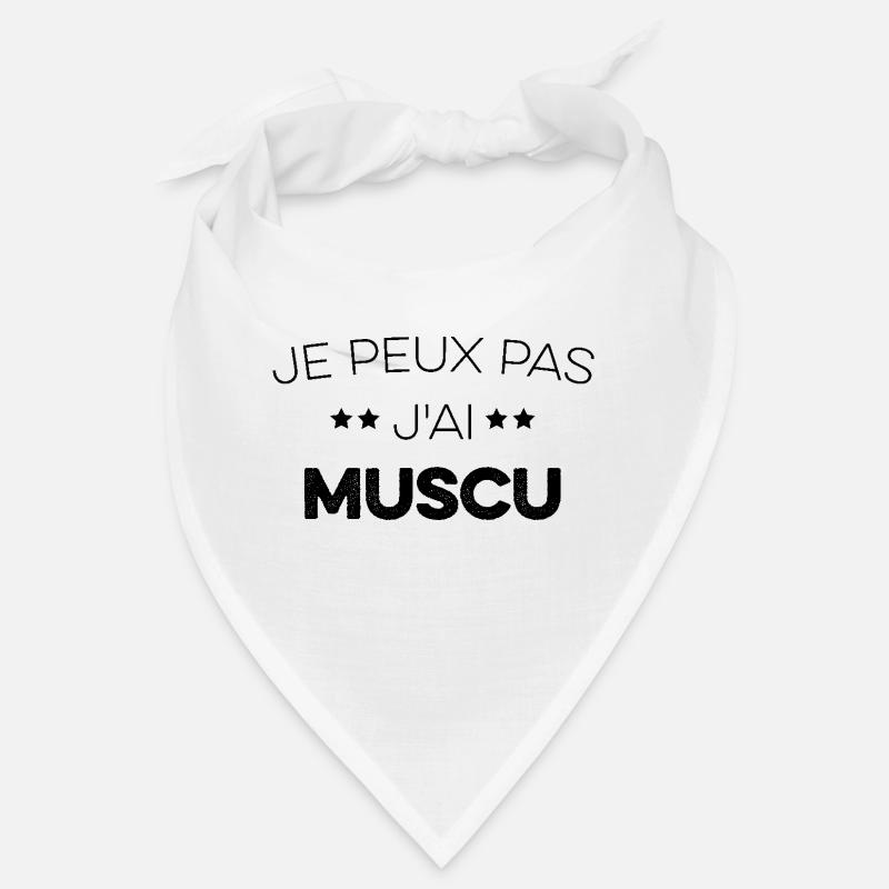 J'peux pas j'ai MUSCU - Musculation Bandana