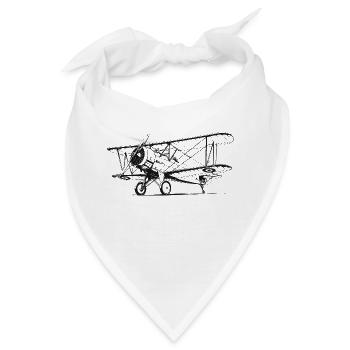 Doppeldecker - Bandana - Weiß - Vorne