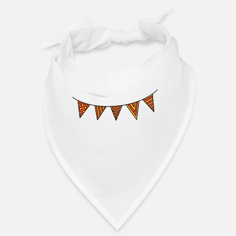 Wimpelkette dreifarbig Bandana