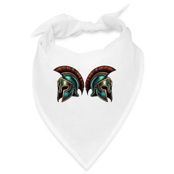 sparta helm 2 - Bandana - Weiß - Vorne
