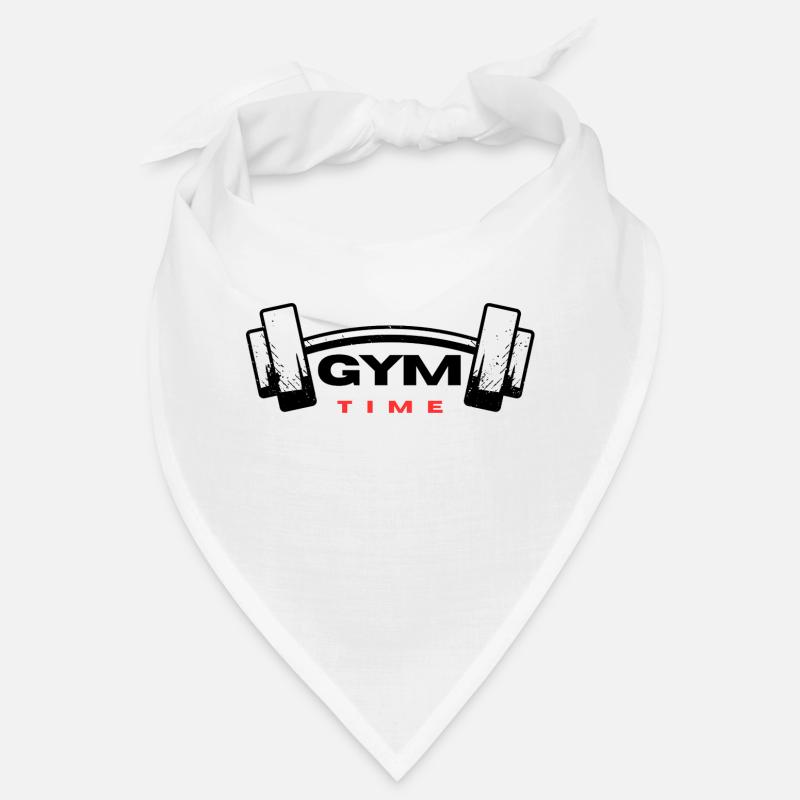 Gym Time text design Bandana