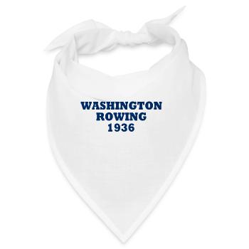 Washington Rowing 1936 - Rudern - Ruderer - Skull - Bandana - Weiß - Vorne