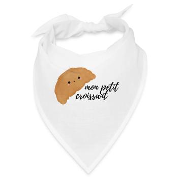 Croissant - Bandana - Weiß - Vorne