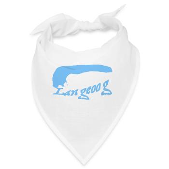 Langeoog Tattoo - Bandana - Weiß - Vorne