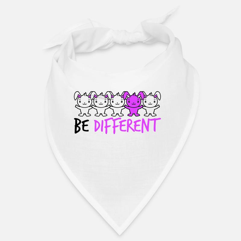 5 Bunny Friends Différence Soyez différent Bandana