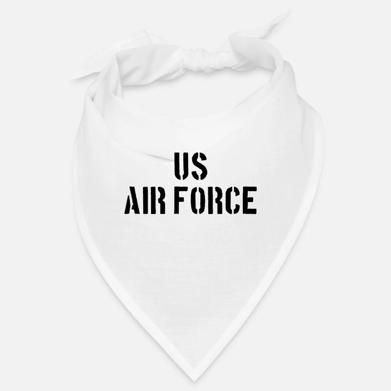 US Air Force - Aircraft - Pilot Flugzeug Luftwaffe - Bandana - white