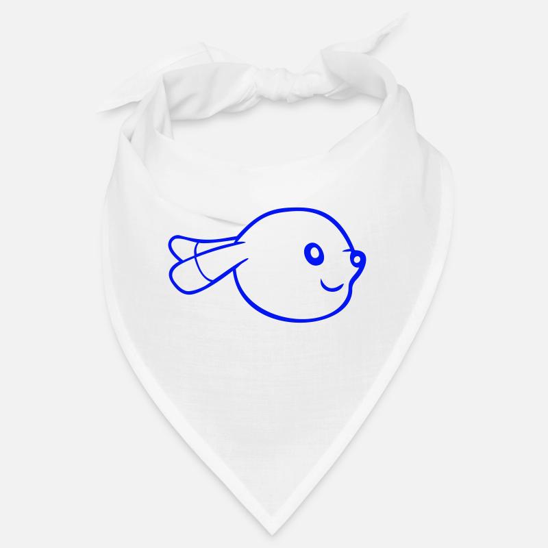 Bunny face peeking sideways profile side view Bandana