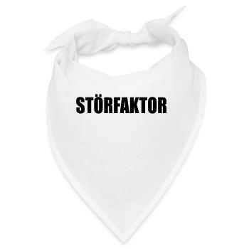 STÖRFAKTOR - Bandana - Weiß - Vorne
