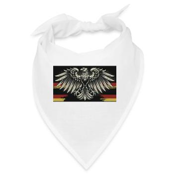 German Eagle zäh - Bandana - Weiß - Vorne