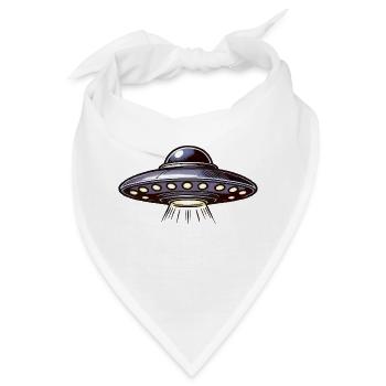 ufo - Bandana - Weiß - Vorne