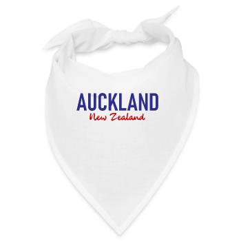 Auckland - New Zealand- Aotearoa - Maori - Kiwi - Bandana - Weiß - Vorne