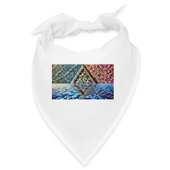 Unicorn-Capable-Triangel - Bandana - Weiß - Vorne
