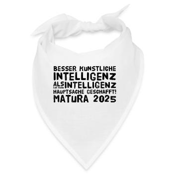 Matura - Bandana - Weiß - Vorne