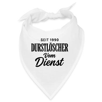 Seit 1990 - Bandana - Weiß - Vorne
