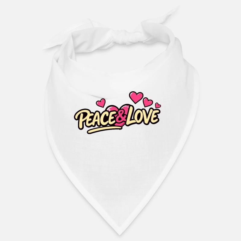 Frieden und Liebe Bandana
