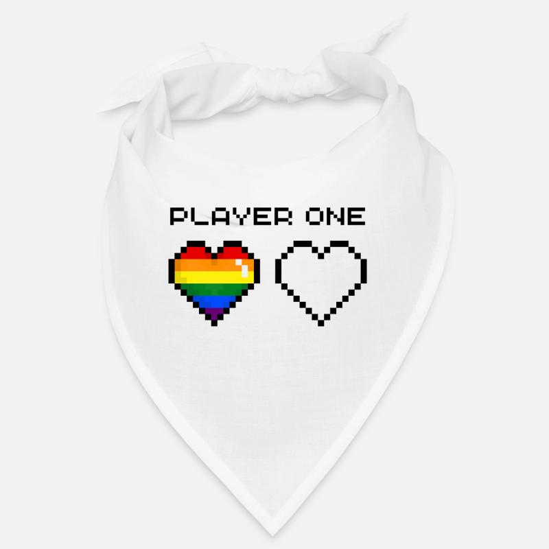 Player One Rainbow Bandana