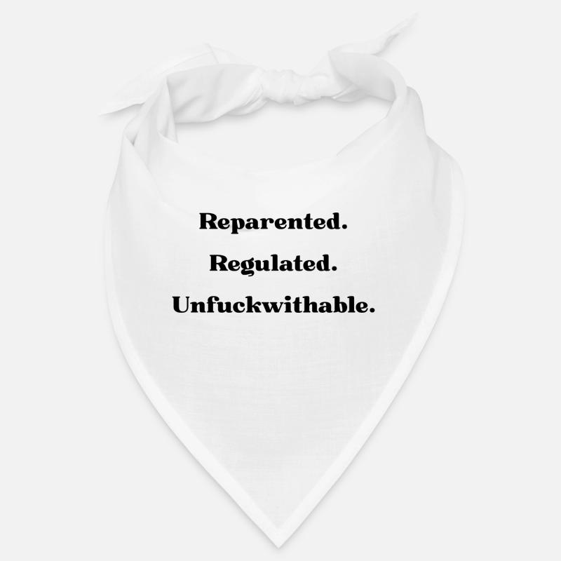 Reparentalité. Régulé. Inimaginable - Bandana - blanc