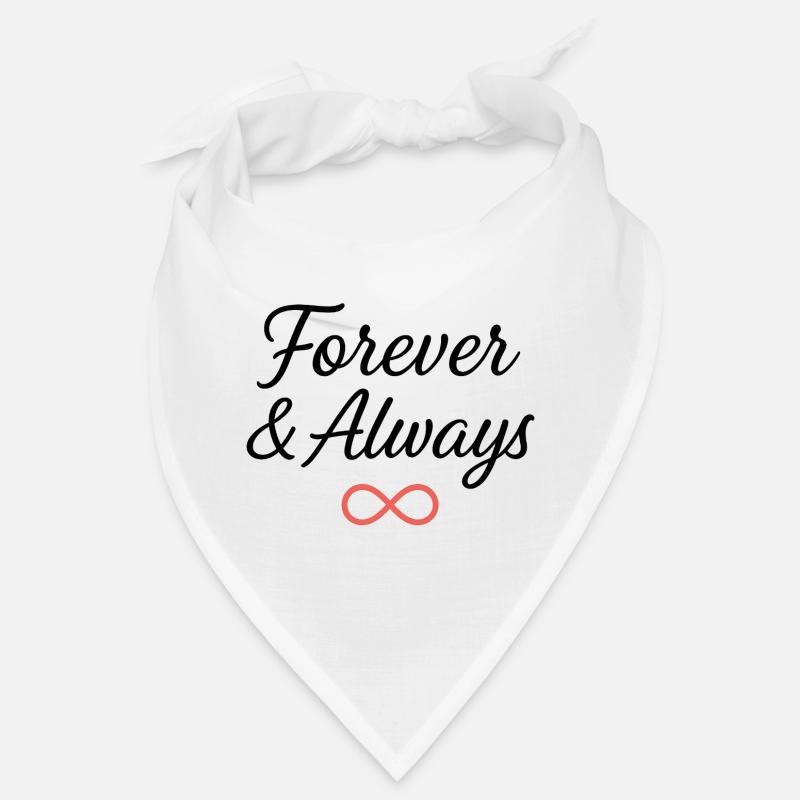 Eternal Infinity Symbol Typography Design Bandana