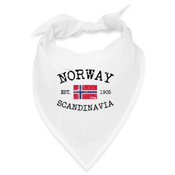 Norway - Norge - Norwegen - Scandinavia - 1905 - Bandana - Weiß - Vorne