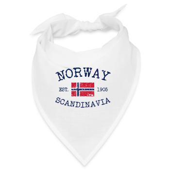 Norway - Norge - Norwegen - Scandinavia - 1905 - Bandana - Weiß - Vorne