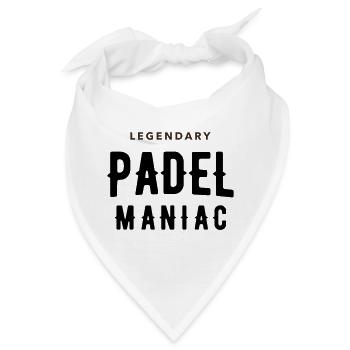 Padel-Maniac - Bandana - Weiß - Vorne