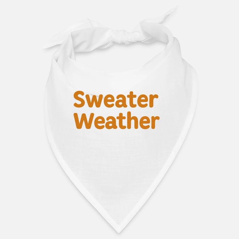 Météo du pull d’automne Bandana