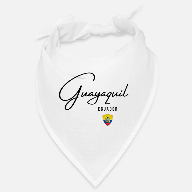 Design élégant Guayaquil, fierté équatorienne Bandana