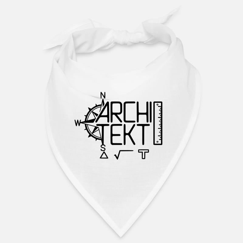 Architekt Design mit Zeichenwerkzeug Bandana