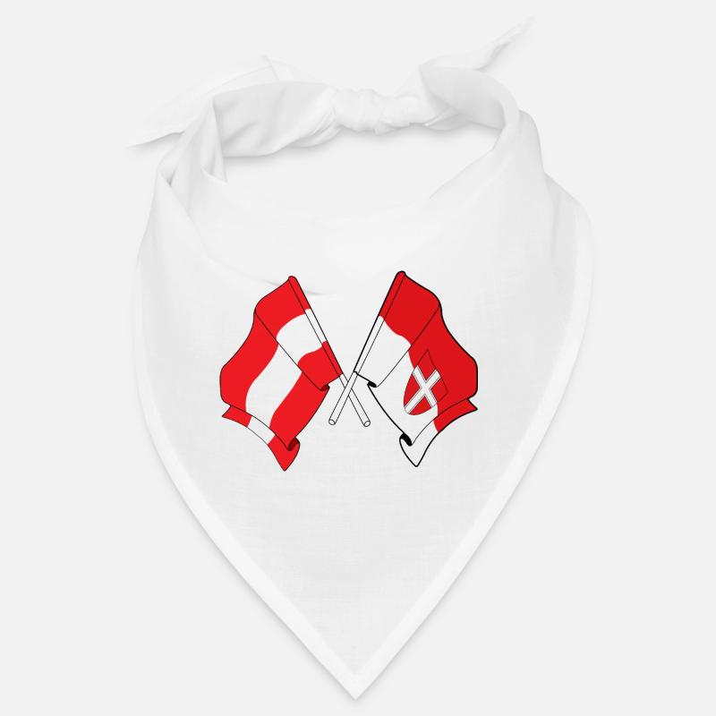 Drapeaux croisés Autriche & Vienne Bandana